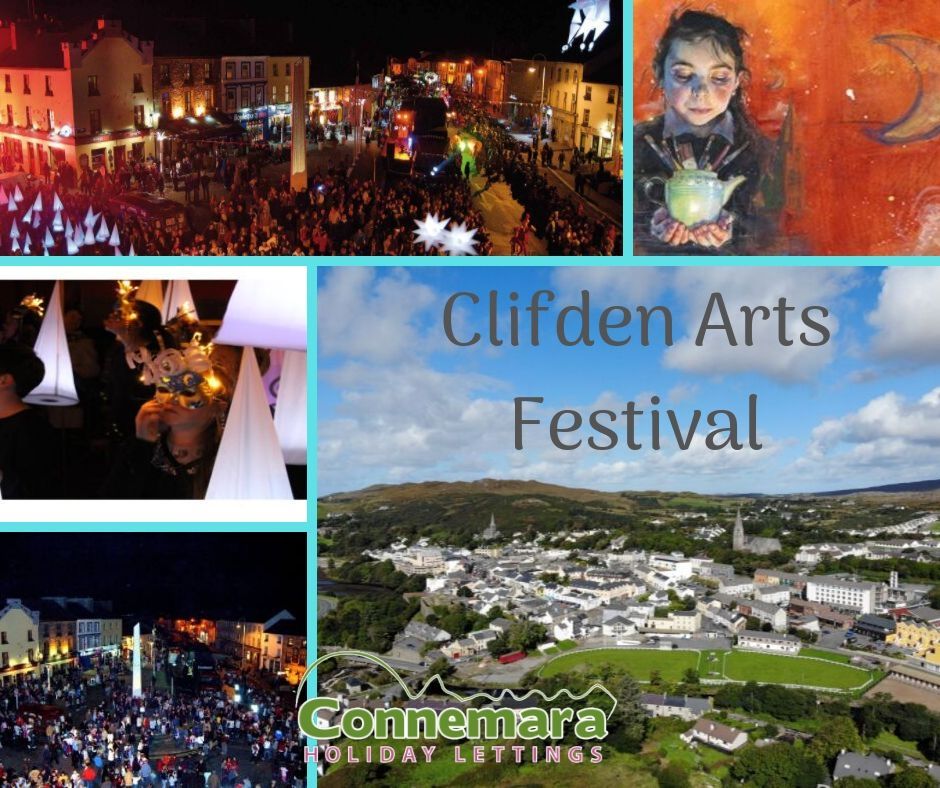 The 42nd year of Clifden Arts Festival is fast approaching and here at Connemara Holiday Lettings we are very excited.  
buff.ly/2GVje8v
#clifdenartsfestival2019 #connemara #connemaraholidaylettings #wildatlanticway #clifden #festivalsireland #selfcatering