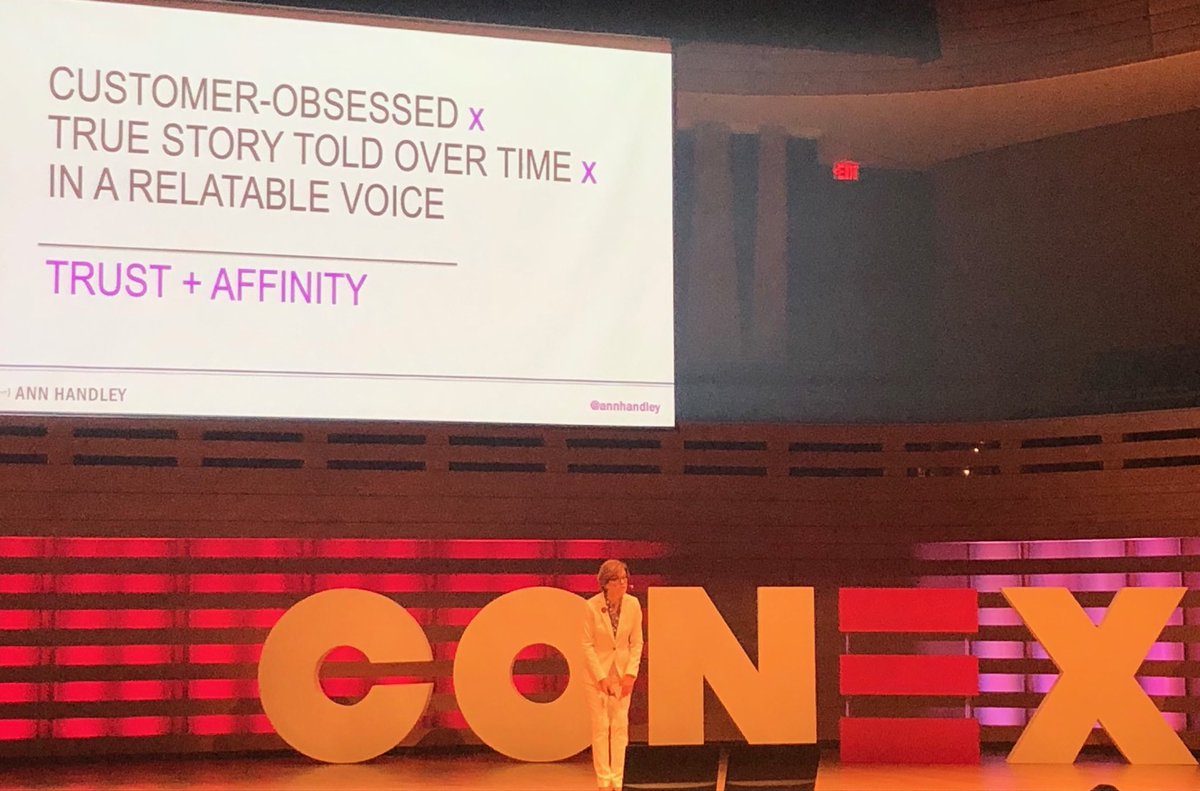 LindsayTjepkema's tweet photo. Preach ⁦@annhandley⁩! #conex https://t.co/5LBwtAnI0j