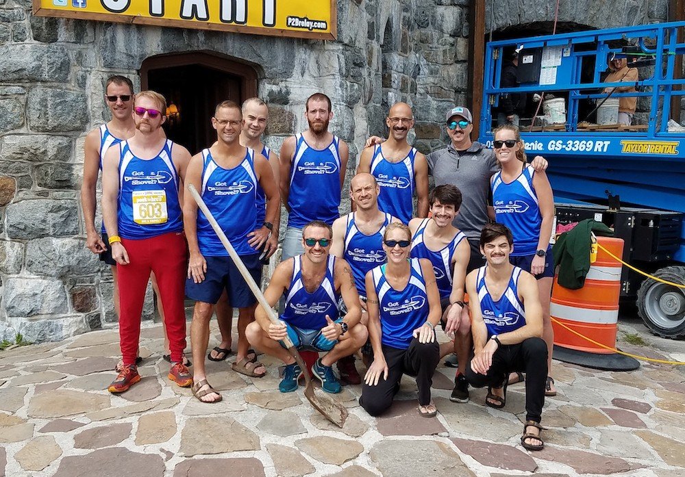 FISblue's tweet photo. Congratulations to Tom and his team “Got A Shovel?” is this year’s Peak to Brew.  They placed 2nd place out of 60 teams!
https://t.co/jxuasFRD2V https://t.co/N71Zq7AM1O