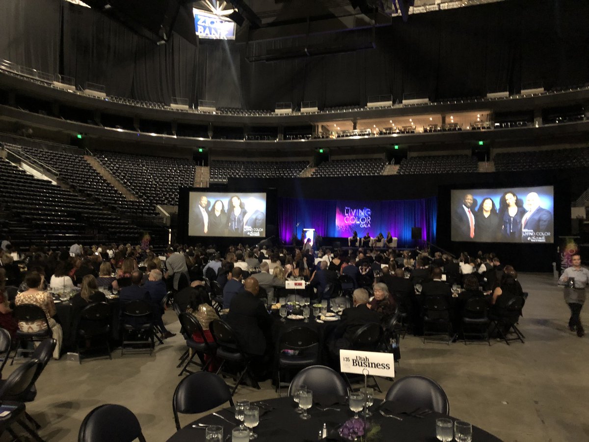 taraspalding's tweet image. Utah continues to impress me with its change and growth in culture and viability. Honored to attend the #livingcolor #gala last night hosted by @UtahBusiness watching leaders talk about inclusion efforts. Our state shines when we look past race, sex, preference, neuroconditions.