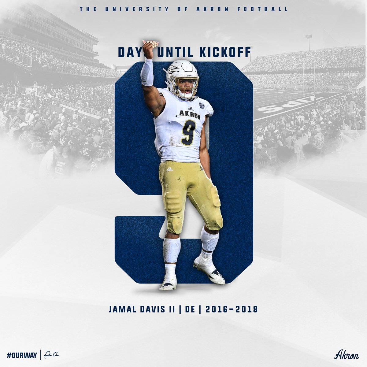 Akron Football tweet media