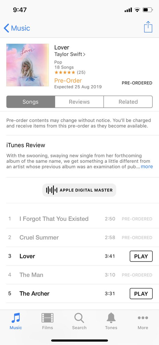 alltoosummer's tweet photo. #PreOrderLoverπ #Lover #LoverStreamingparty @taylorswift13 @taylornation13 I DID IT! https://t.co/6zJAmvzHiV