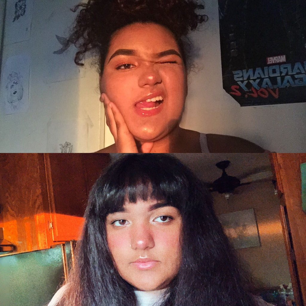 brooklynnbes's tweet photo. @alliemichelle95 and i thought i was hot shit LMAO https://t.co/yOcj0Q6egD