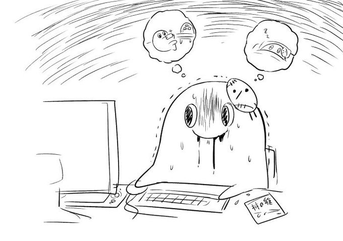 7月から8月中旬にかけて先方さん方からほとんど連絡がなかったからすっかり緩みきってたわい(過去)、盆明けたらお世話になりすぎてる先方さん方や新規先方さんから一斉に「進捗どうですか?」の連絡きてくっそ焦ってる愚かすぎるわい(現在) 