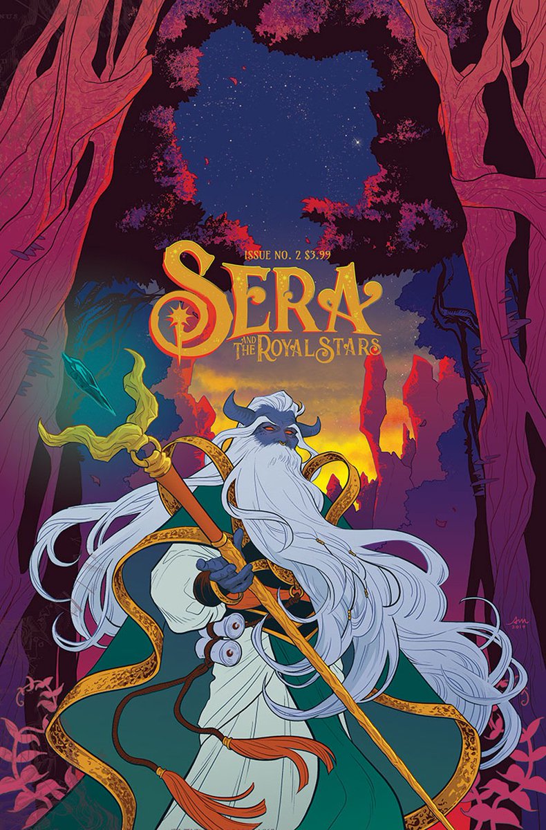 Hope you've been enjoying SERA AND THE ROYAL STARS #1! Issue 2 hits shelves next week, 8/28!✨

Written by @jontsuei, drawn by me, colored by Raúl Angulo , lettered by @CampbellLetters, design by @TimDanielComics. 