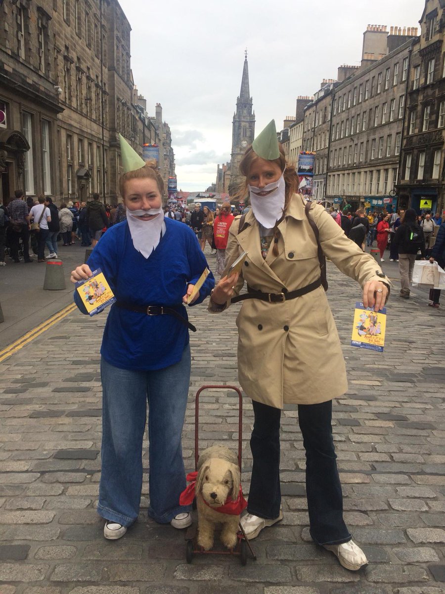 Come say hello to our gnomes and scamper on the mile! #secretseveral #edfringe