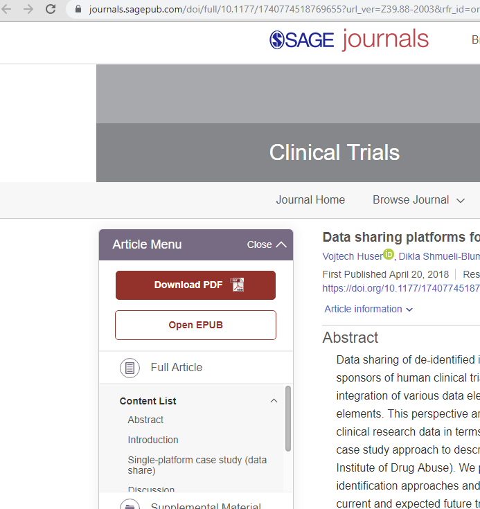 vojtechhuser's tweet photo. Journals are switching away from PDFs when you download journal articles. Finally! https://t.co/4H5K9mw7ll