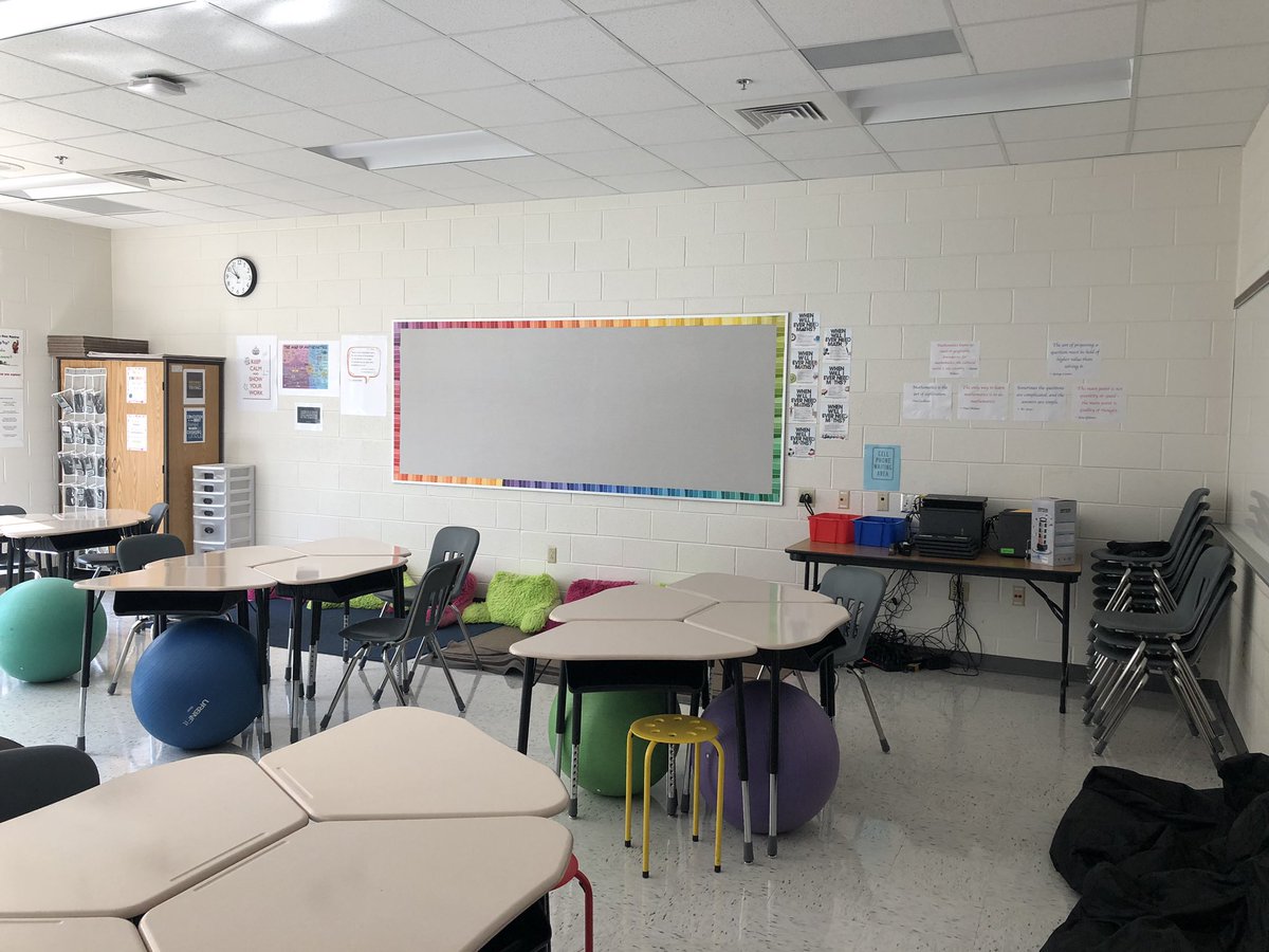 MGT_each's tweet photo. Room 613 is ready to be filled with curious mathematicians @BAM_MS_Official #lcps20 #BAMyr3 #BAMserves #BAMinnovates https://t.co/m3UO63mAFE