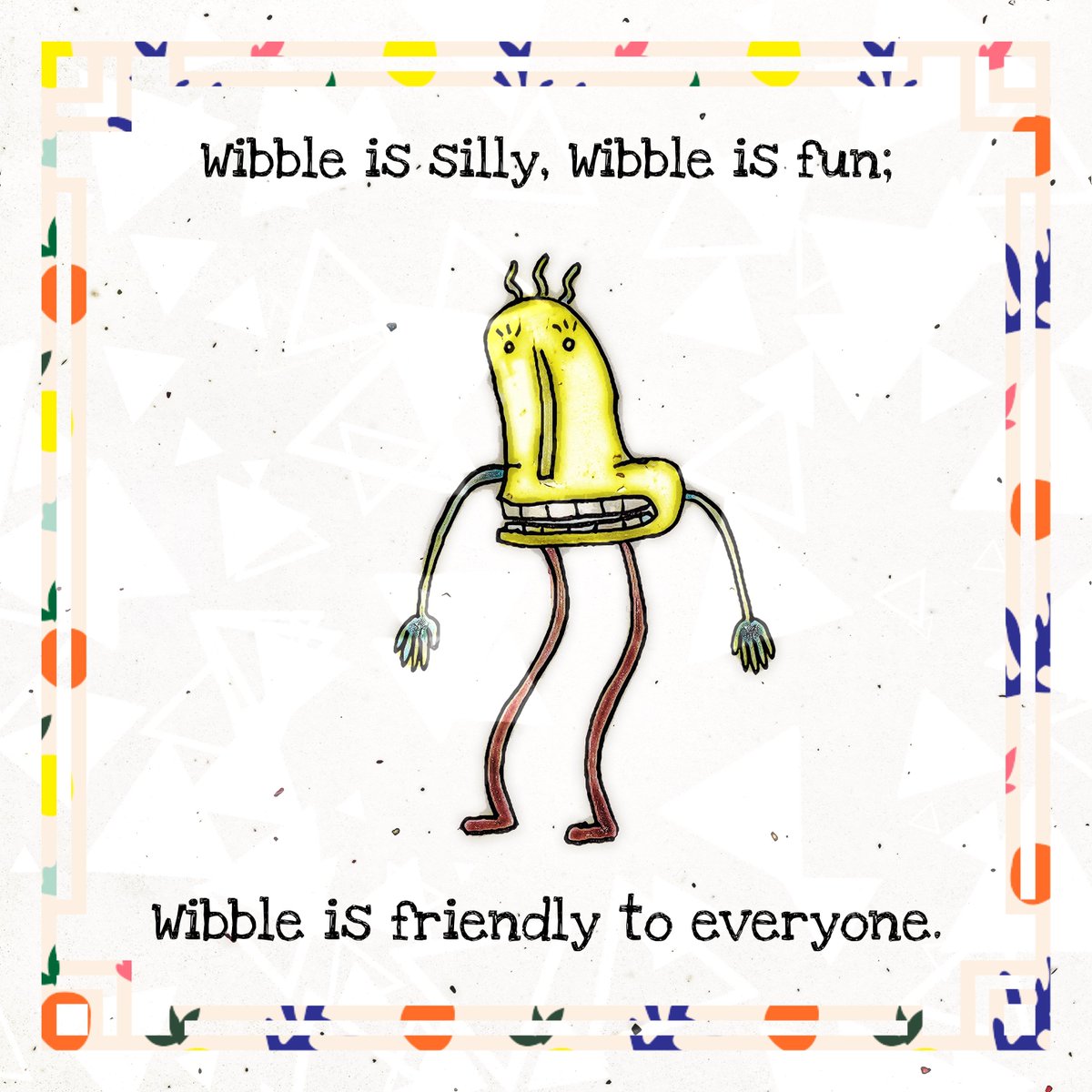 syneverse's tweet photo. Wibble is silly, Wibble is fun;
Wibble is friendly to everyone!
•
•
•
•
#shortpoetry #micropoetry #funnypoetry #sillycharacters #characterdesign #doodles #illustration #quirkycharacters #creativeprocess #filterart #characterart #visualarts https://t.co/DeEEh0OHOs