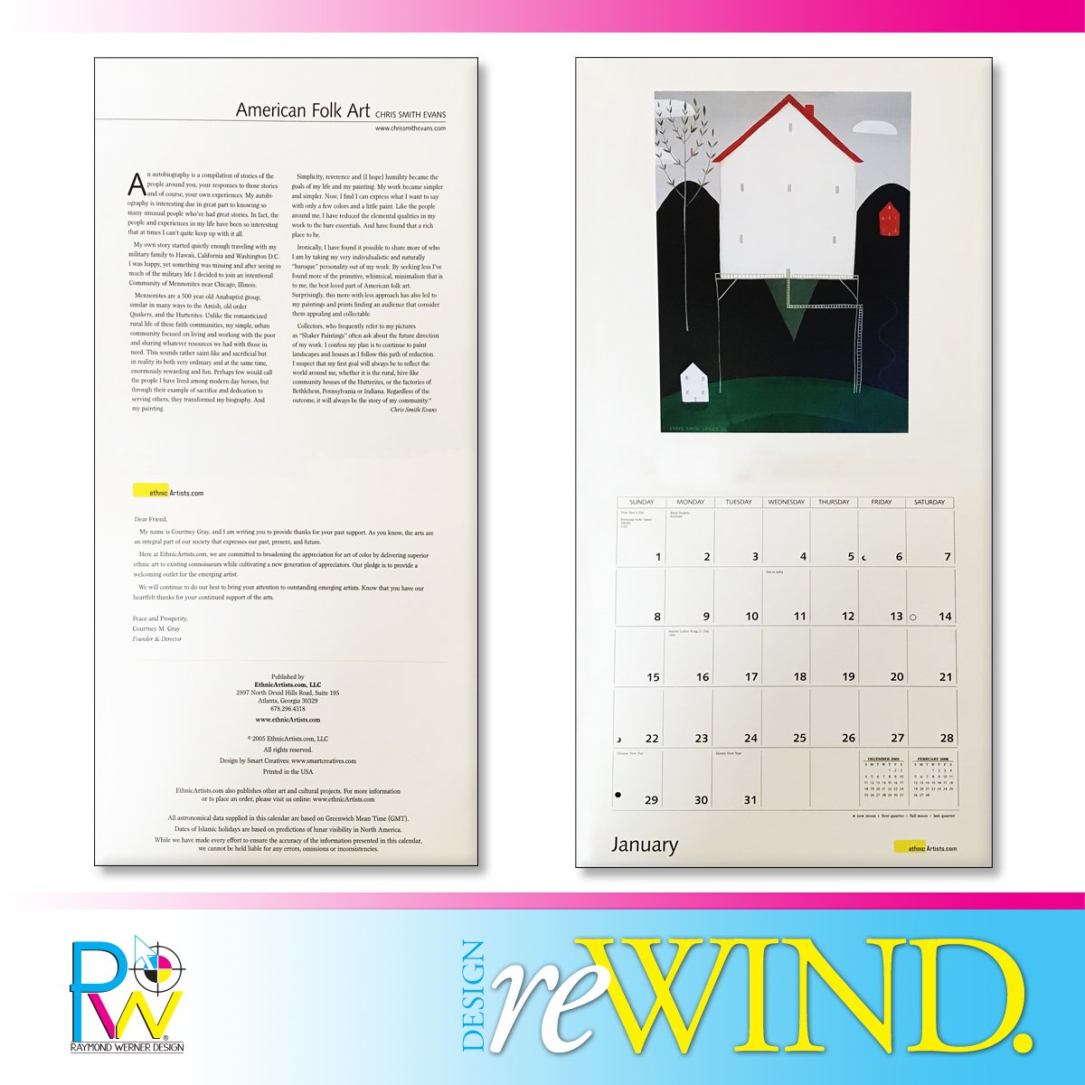 RWernerDesign's tweet image. Welcome to our first Throwback Thursday post. This time we will spotlight an Art calendar that we created in partnership with Smart Creatives#tbt #rwdesign #rwd #rwdesignlife #calendar #designlife #designer #graphicdesigners #fineart