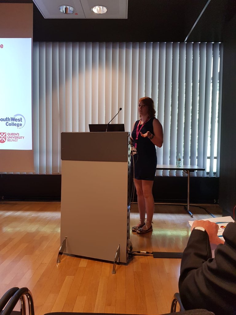 ZaraNShiels's tweet photo. First ever presentation...Completed it mate! #EuropaCat2019 continued moral support, motivational speaker and therapist: @DebbieC16017436 📸 credit: @JenniferDicks6 https://t.co/bgVudHCSwu