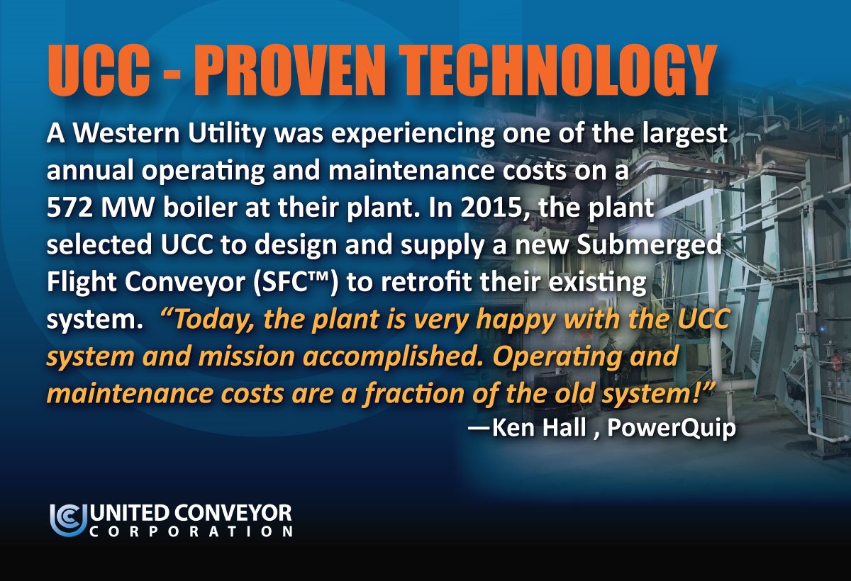 uccenviro's tweet photo. PROVEN TECHNOLOGY: Read how UCC helped this Western Utility that was experiencing large annual operating and maintenance costs...
#UCC #SFC #PowerQuip #ThursdayMotivation https://t.co/sNMVkI9yVr