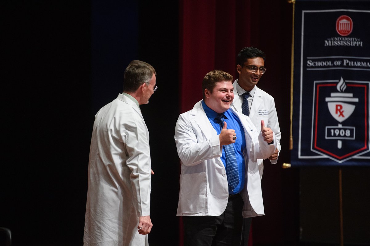 OleMiss's tweet photo. Each August, first-professional year students take part in the White Coat Ceremony. The white coat is the universal symbol of professionalism in the health care professions, and the ceremony is a way of formally recognizing and fostering students’ commitment to professionalism. https://t.co/6cZssxhVuJ