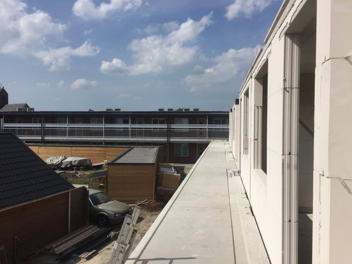 harmbij's tweet photo. Aansluiting 2 e fase Nieuwbouw 18 Appartementen Drogeham  nog 2 Appartementen te koop ... Makelaar van der Schaaf Schievink te Kollum   Projectontwikkeling GrienBouw vof https://t.co/bgbbCAn6E7