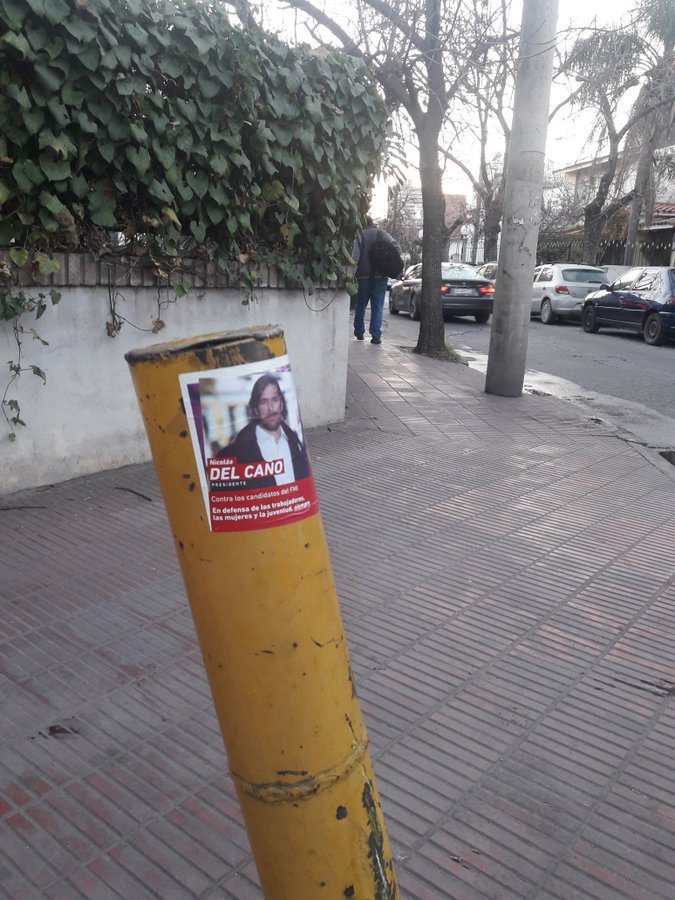 Nicolás del Caño está en el caño, qué extraño.