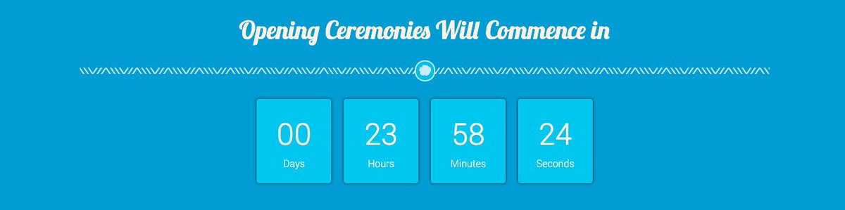 Good Morning Everyone, We are officially less than 1 day away from Opening Ceremonies! We are so excited to see you all here at the beautiful <a href="/MarriottCtrIndy/">Marriott Center Indy</a> !