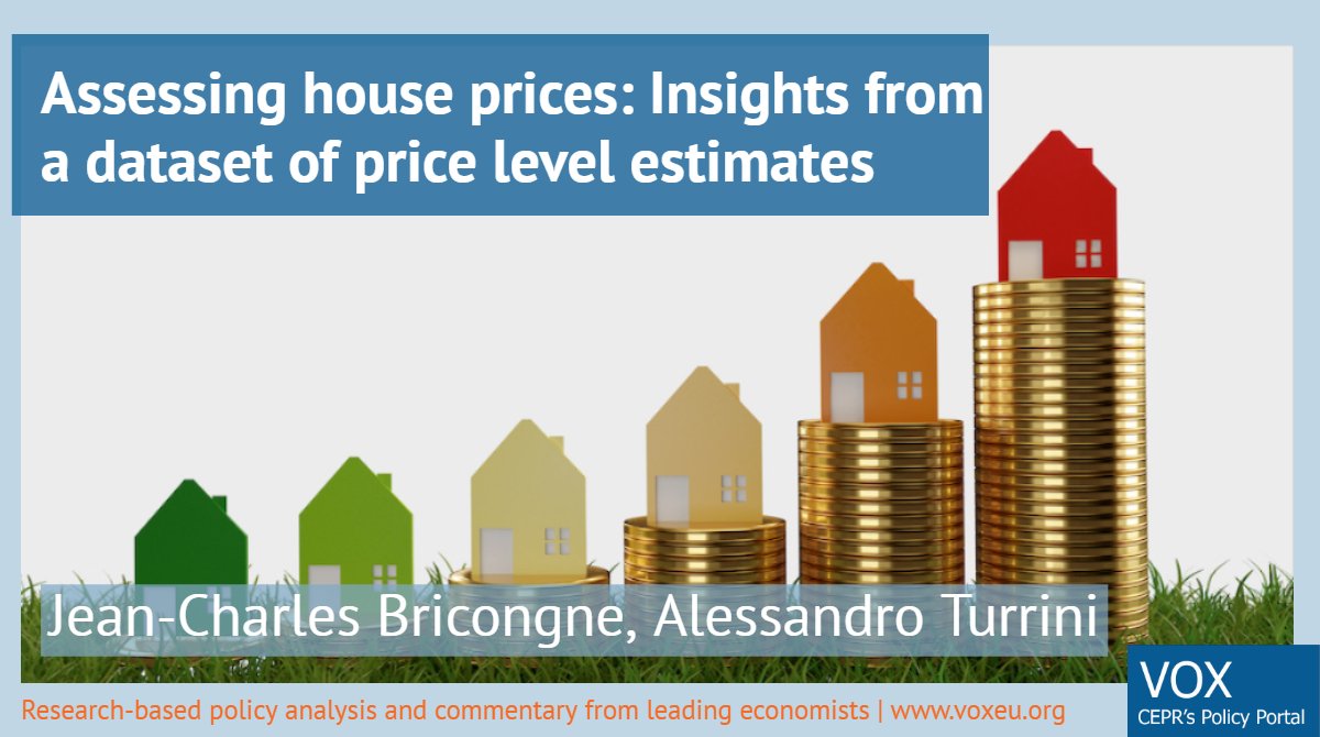 An accurate and integrated model for cross-country comparisons of house prices make the case for increased surveillance of the #housing #market and its signals of imminent #downturns
Jean-Charles Bricongne <a href="/banquedefrance/">Banque de France</a>, Alessandro Turrini <a href="/EU_Commission/">European Commission</a>
ow.ly/1SMJ50vFnay