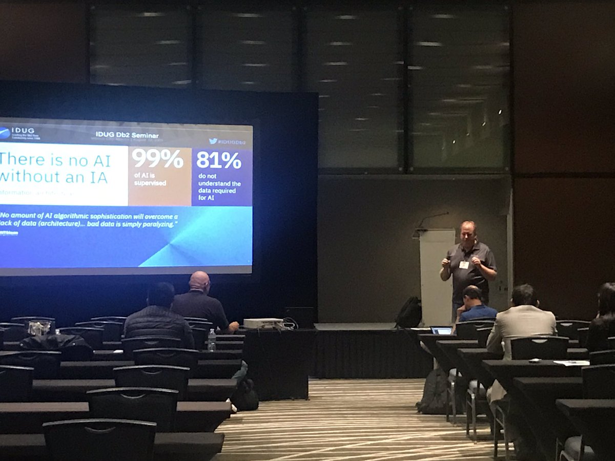 IDUGDb2's tweet photo. Just started #IDUG México 2019  #Db2z track #Db2 #Data #Db2ZAI https://t.co/7NQAdPjp0n