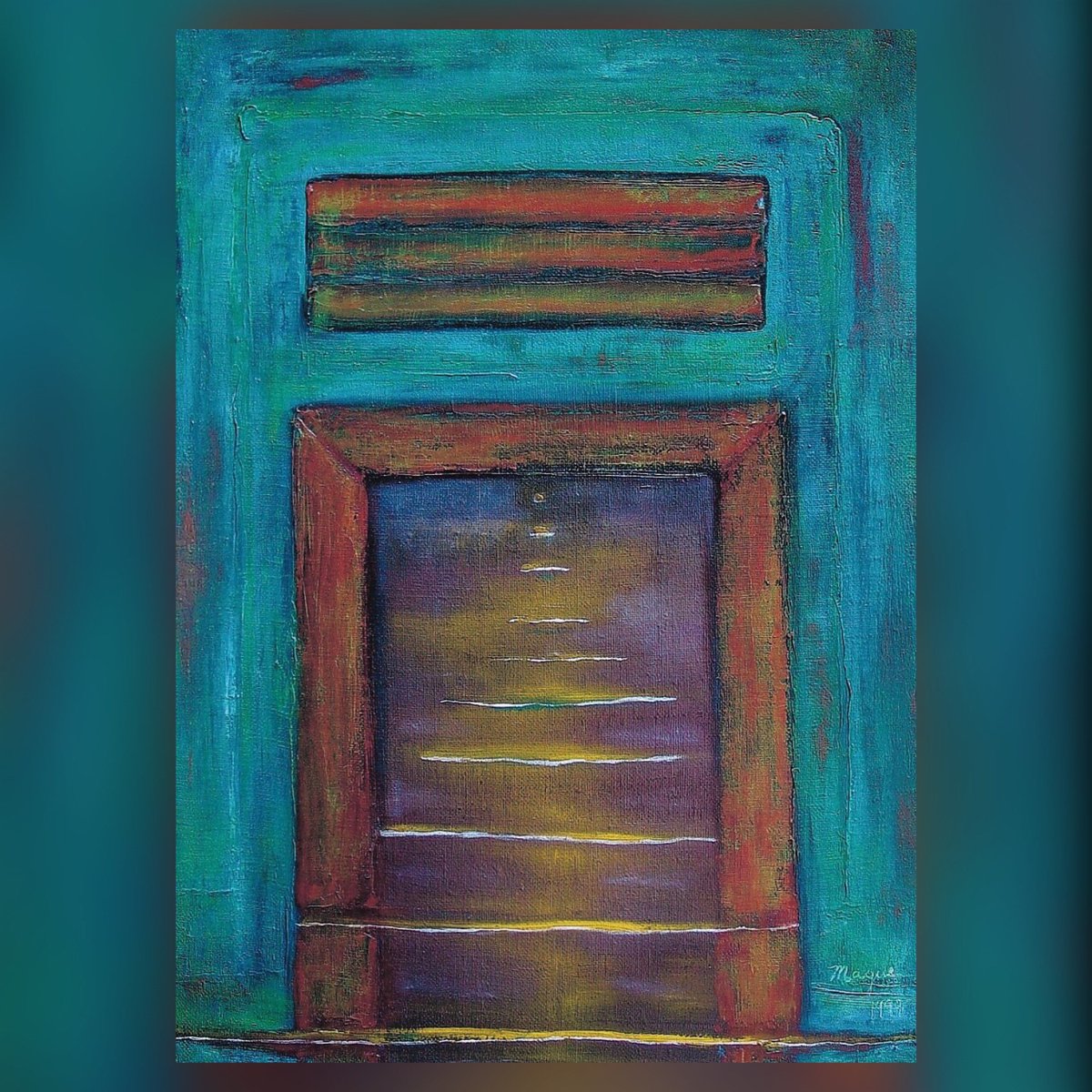 VivArtGroup's tweet photo. #Mague, #ATIM #ArtistoftheWeek, is self­ taught and draws from the well of her personal and spiritual experiences, as well as those of her mother culture. She uses color, bending and joining it to discovered objects. https://t.co/i5X2xkCOxB https://t.co/SeL0Ed6Jdu