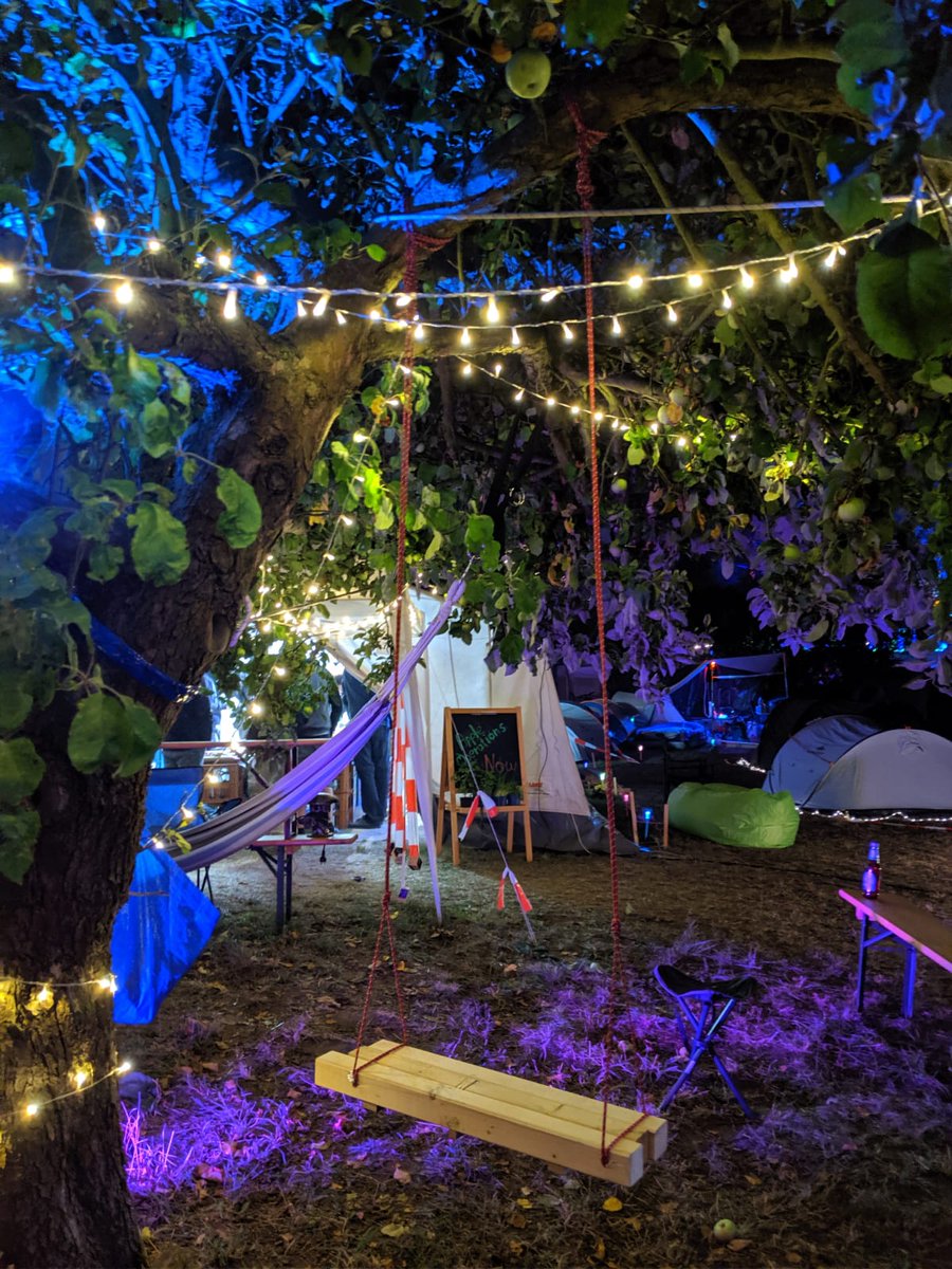 hacksaar's tweet photo. Willkommen. #DasVillageUntermApfelbaum #Hacksaar #CCCamp19 #Landnerdschaft #Maschinendeck #syn2cat #Hacksaar #CCCAC https://t.co/cBZvspuM6H