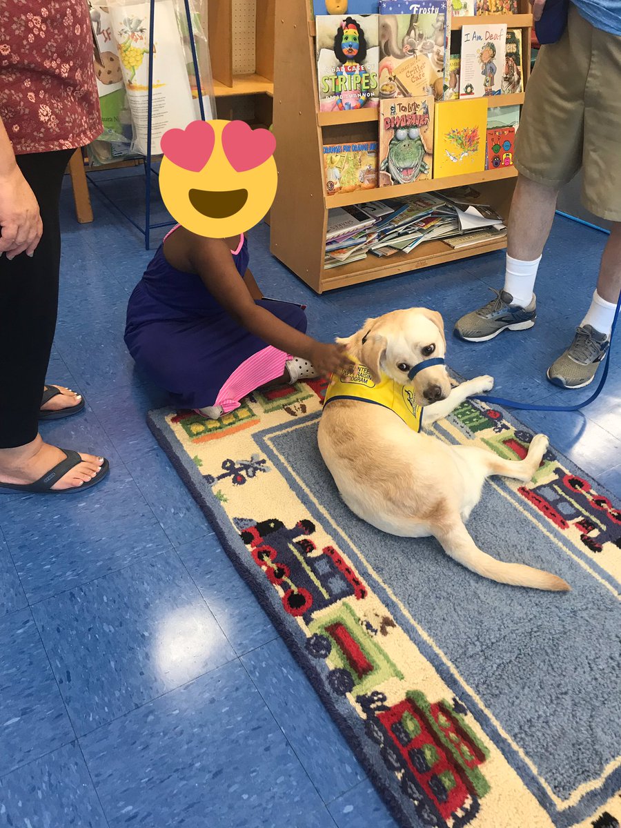 teachnbeach1's tweet image. To showcase our reading skills on the last day of Brain Camp we read to a companion dog! #weeread #weepet @FAmato53 @AnnaRudowsky @McginleyIsabel @WeehawkenTSD @EricCrespo23 @KLLieblich