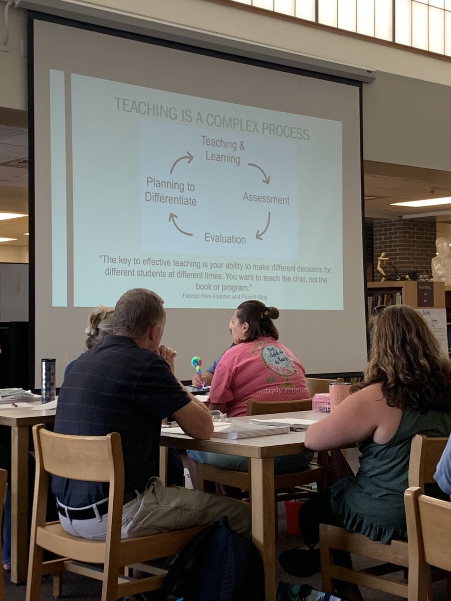 Teaching is a complex process! Who else agrees?!? 🙋🏻‍♀️Teachers from Mary C. Williams and Bellamy are working hard as they plan how to grow their readers this coming year! #nhcschat <a href="/amyconklin5/">Amy Oots</a> <a href="/Schoolwide/">Schoolwide Inc</a>