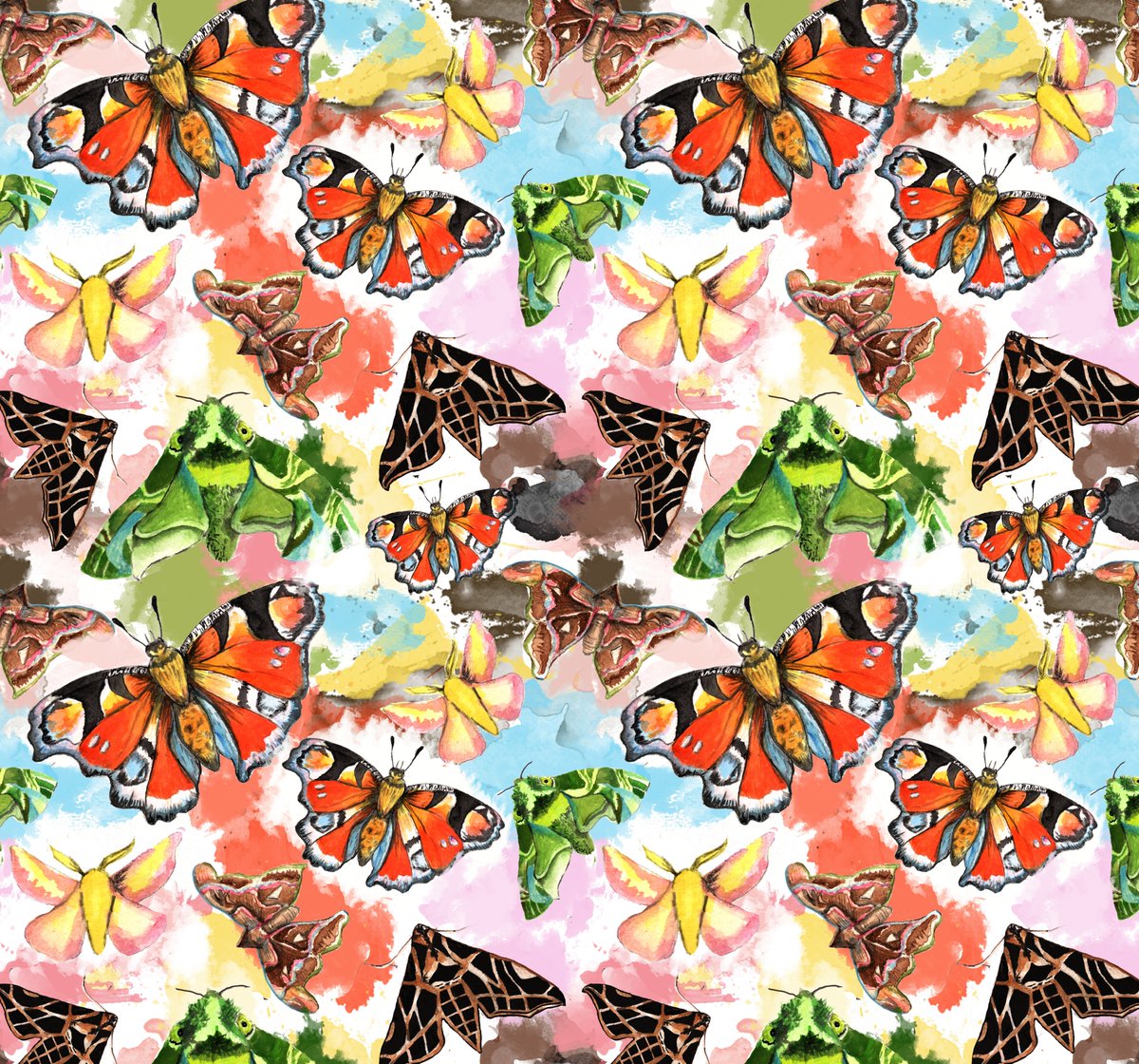 pixiesandlynn's tweet photo. "Breathing in whimsy" - My Spoonflower's "Moth" design challenge entry for this week. If you have a spare time to cast your vote, I would gladly appreciate it. Thank you! This is the link https://t.co/dfARAiZL0p
#spoonflowerdesignchallenge #mothdesign #fabricdesigner https://t.co/XKe8BGarMM