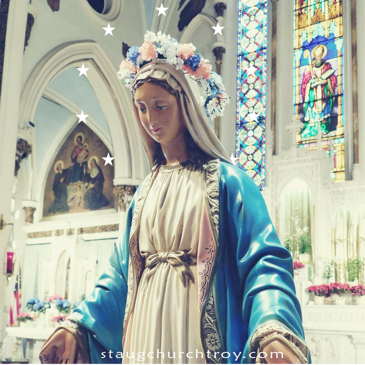 staugustinetroy's tweet photo. Blessings on this feast day of the Queenship of the Blessed Virgin Mary
Pray the Hail Holy Queen Today!

#mamamary #feastday #HailHolyQueen #ourlifeoursweetnessourhope  #BlessedVirgin https://t.co/APvndpeOFH