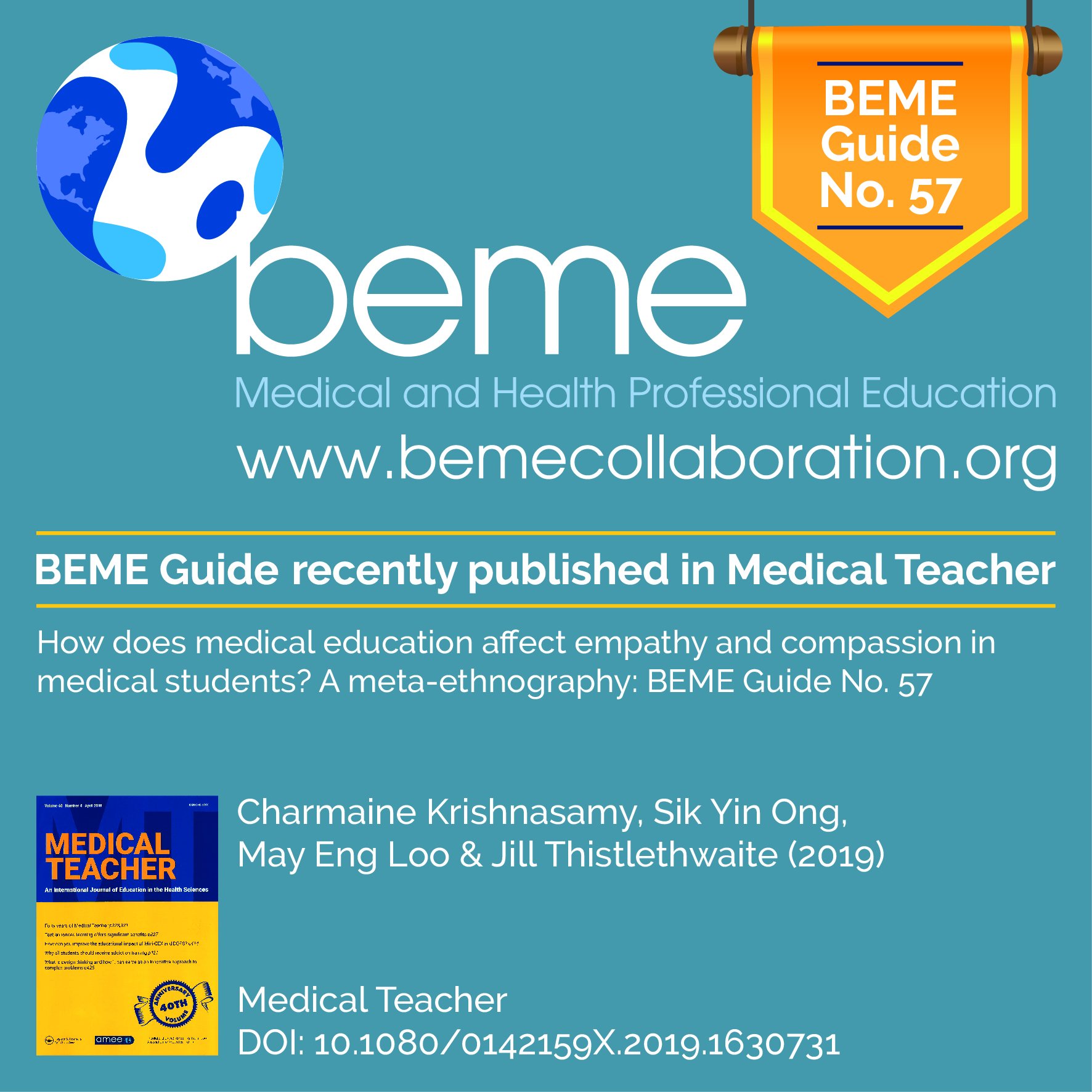 AMEE Online on X: &ldquo;BEME Guide No 57 How does medical education 