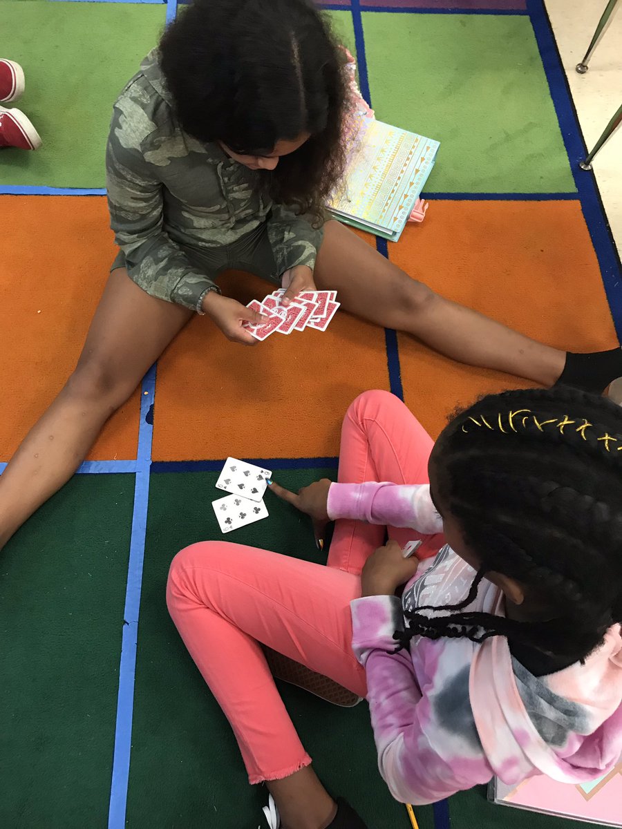 <a href="/TweetDCS/">DCS</a> <a href="/TweetDCS_HLIS/">HLIS</a>  Place value and multiplication war! #collaboration #stations