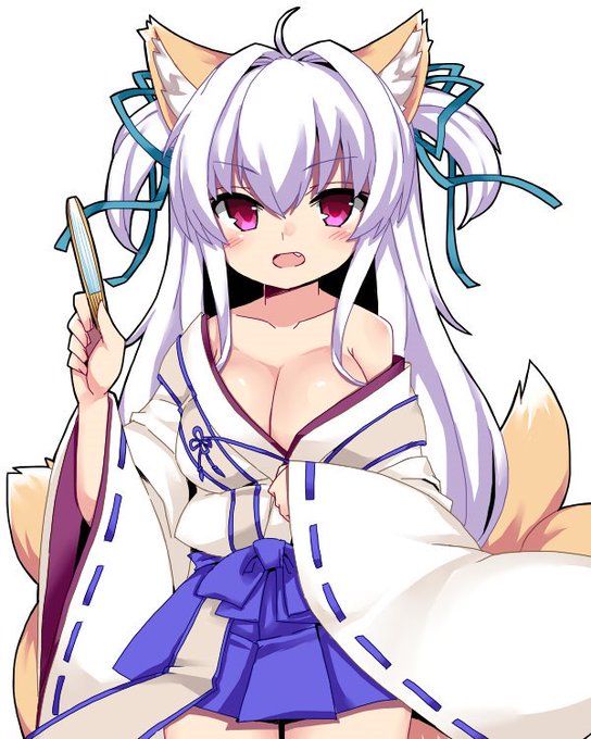 キュウビちゃん #アイギスお絵かき 