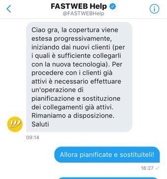 gzreset's tweet photo. @FASTWEB @CariploFactory #22agosto,dopo infiniti mesi sono ancora in attesa d chiarimento!#fastweb @mise_gov @luigidimaio @valeriedupin @acalcagno @annaloiacono @rdellavedova @sscalpelli @lisadf #wefastweb #getdigital #5g #fastwebdigitalacademy #workingsmart #getdigital.Risposta @FASTWEBHelp,no comment! https://t.co/IwxlVVOmzM