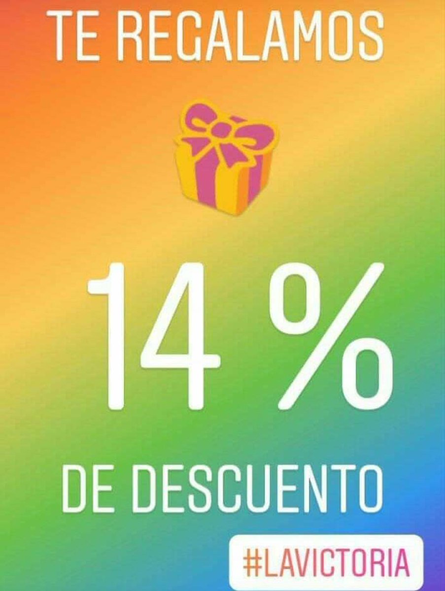 MigoCeramicas's tweet photo. Visitanos en #LaVictoria y disfruta de este descuentos de 🎂✨ #AniversarioMigoCeramica 😃
#MigoCeramicas
#Jueves
Nuestro horario:
🏆 Lunes a Viernes 
8:00 a. m a 12:00m
1:30 p. m a 4:00 p. m https://t.co/zo53xYCqLY