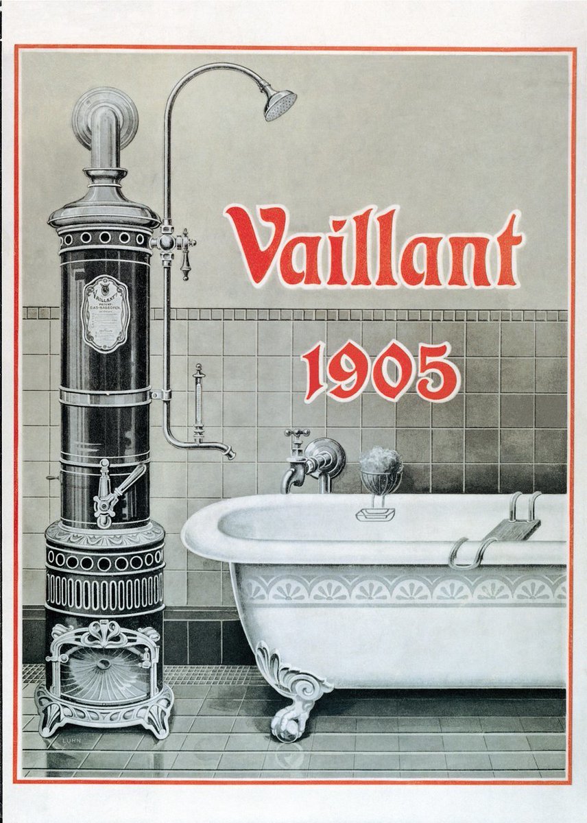ARHeating's tweet photo. Found these little treasures and couldn't resist framing one for the new office.  

#Vaillant #vintage #archive https://t.co/mB60K9vvWw