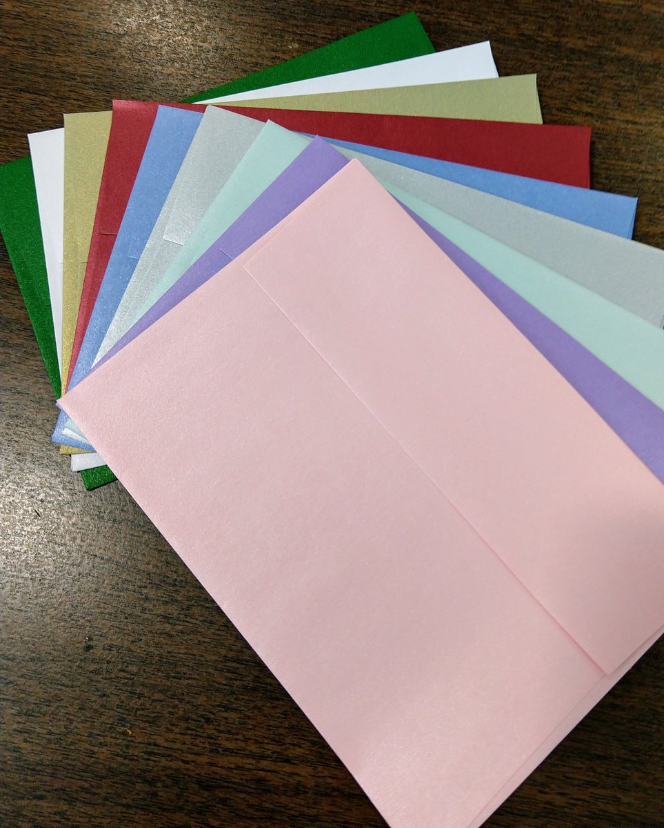 paperpapers's tweet image. Check out our #metallicenvelopes! We have the colors you need! Great for any occasion! Get creative and get noticed! Envelopes for every event and occasion!

#papercrafts #papercards #artsandcrafts #crafting #creative #papercraft #paperlove  #elegantenvelopes #stylishenvelopes