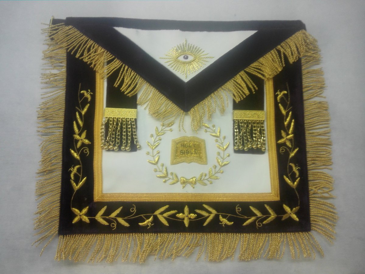 Masonic_Store's tweet photo. #MASONIC_REGALIA_GRAND_LODGE_CHAPLAIN_APRON
#REGALIA_GRAND_LODGE_CHAPLAIN_APRON
#GRAND_LODGE_CHAPLAIN_APRON

Best quality Masonic Apron.
We can customize and fulfill any of yours requirement.

For more information inbox or mail me
info@leatherwallint.com
WhatsApp +92-300-616-2193 https://t.co/pCD497Zasz