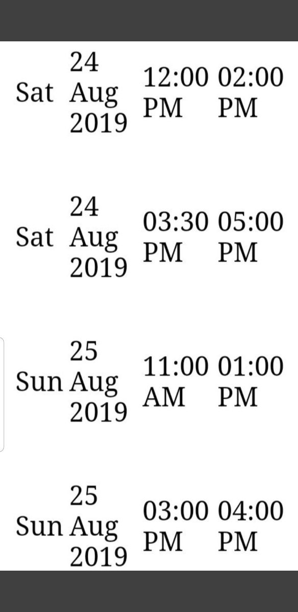 Amherstview Jets on Twitter "🚨MAIN CAMP TIMES🚨 AmherstviewJets Camp ice times as follows 