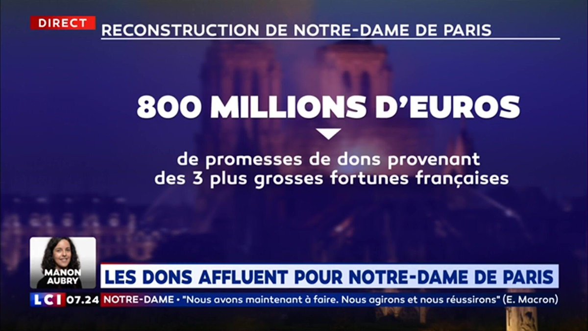 OVERTECK's tweet photo. Donc pour Notre Dame sa donne des millions mais pour l’Amazonie ya plus personne heinn #PrayForTheAmazon https://t.co/oZx3tDzkAh
