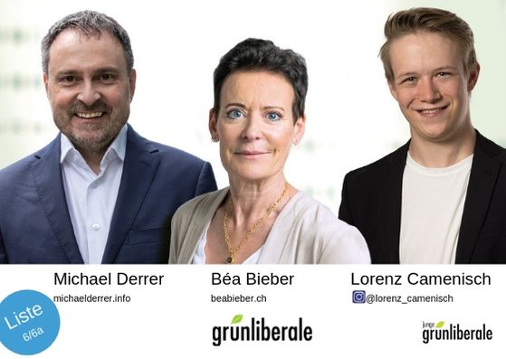 #Grünliberale Kräfte aus dem #Fricktal nach Bern! Unsere engagierten und kompetenten NationalratskandidatInnen <a href="/bea_bieber_glp/">Bea Bieber</a>, Michael Derrer und <a href="/LorenzCamenisc2/">Lorenz Camenisch</a> sind bereit! #EsistZeit
