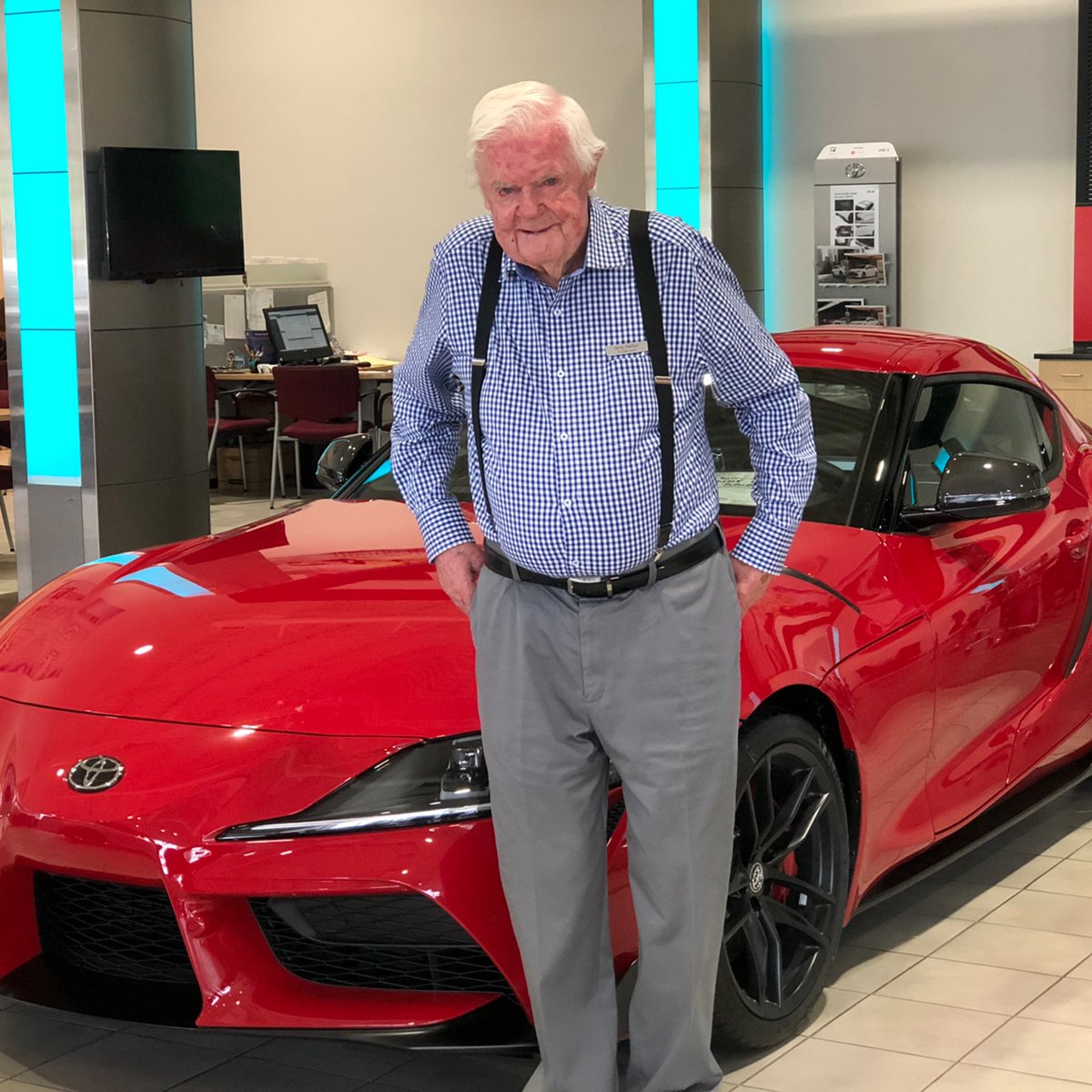 PrincipleToyota's tweet photo. If you have ever shopped for a Toyota in Memphis, you’ve probably met Jerry Melton! He has been with us for 21 years and 41 with Toyota. Talk about someone who loves their product! #PrincipleToyota https://t.co/HssQiC7eBw