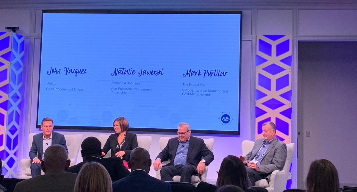 Amazing conversation among our <a href="/bdrusainc/">bdrusa</a>  leaders this morning in a View from the Top panel with distinguished Chief Procurement Officers! #BDRSummit2019 #SupplierDiversityRocks