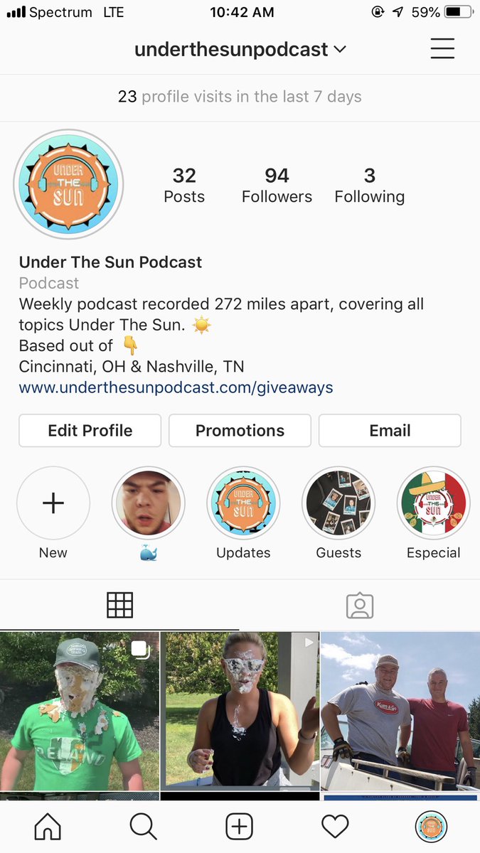 Under The Sun Podcast tweet media