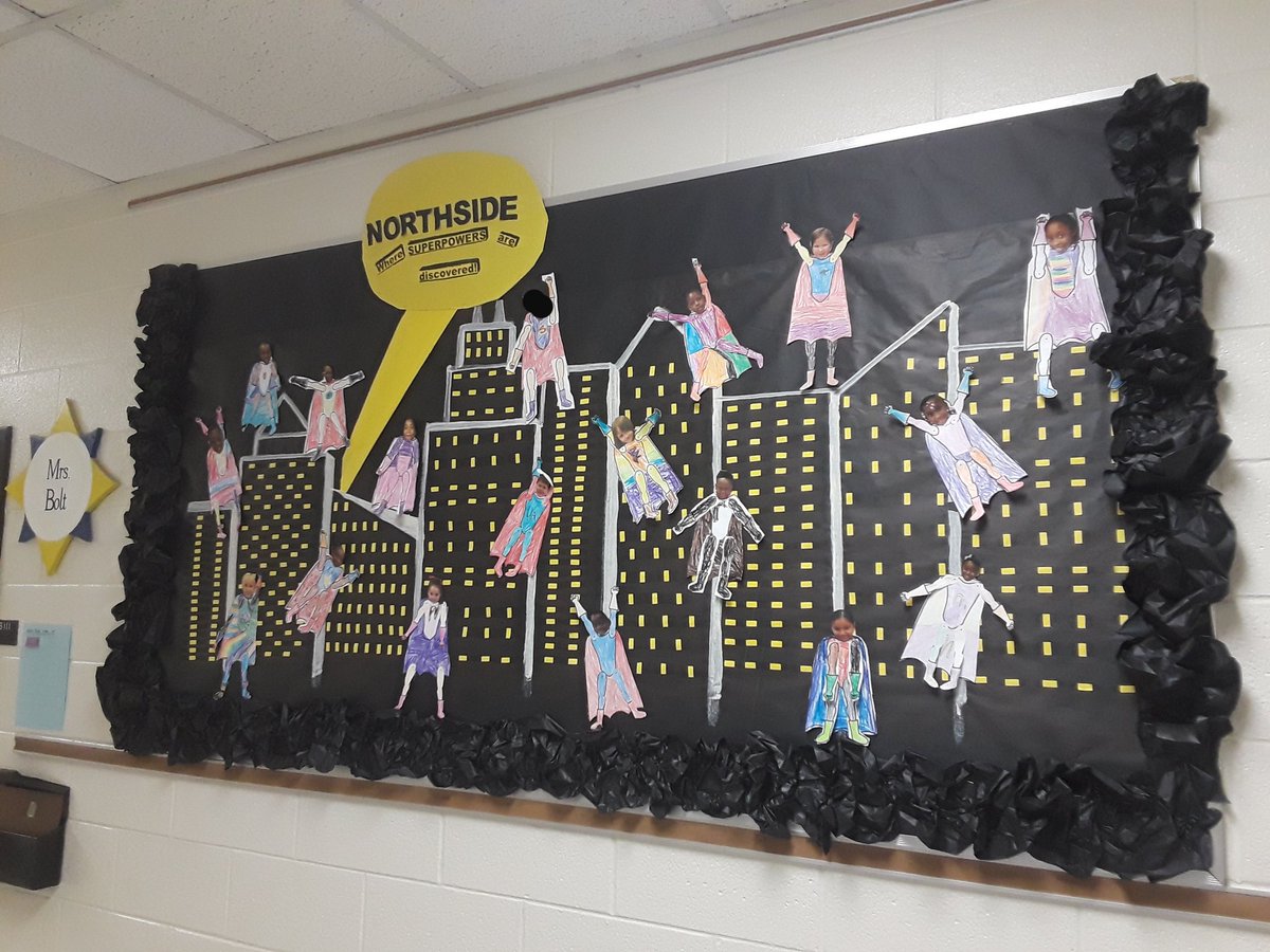 Mrs. Bolt's 1st graders are singing, dancing, discovering their superpowers all while learning! #nsesrocks #1stgradeheroes #brainbreakdanceparty #OneteamOnemissionOneRockHill