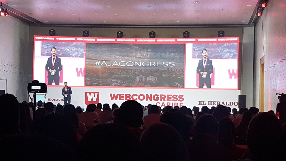 PaolaGuzmanM's tweet image. &quot;Donde haya Internet, hay prosperidad. Donde no, hay pobreza&quot;. @ouali. @webcongress #WebCongress #Barranquilla @elheraldoco
