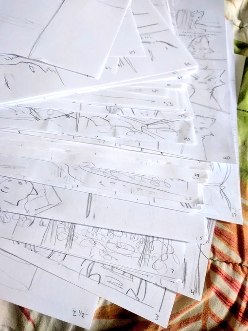 I'm on page 65 ... Two our three more pages till roughs are done 