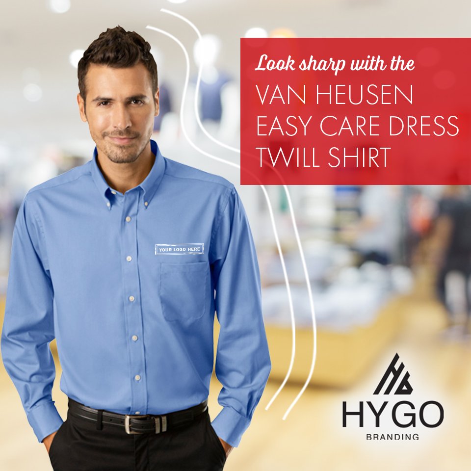 Hygobranding's tweet photo. Cut a professional image without the hassle of dry cleaning or ironing, and add an above-pocket logo or company name with the option of either die mold transfer or embroidery for added promotional thrust or professional branding. 

#HYGO #apparel #trending #classics #anorak https://t.co/q6BexVQ1OS