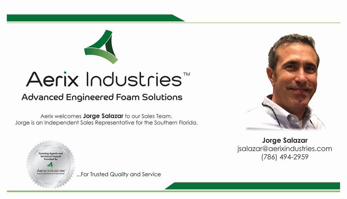 AerixIndustries's tweet photo. #welcome #PLDCC #LDCC #contacttoday #Independent #SalesRepresentative #Jobs #southernflorida
Welcome Jorge!
@ACEC_PA @CivilEngineers @FSASCE @FRDAonline @UTexasEngr @ASCETweets @AGCofA @USDOTFHWA @AREMArail @ACECNJ @ASCE_TDI @aashtospeaks @PennDOTNews @smecommunity @VaDOT https://t.co/DZccnTjDkG
