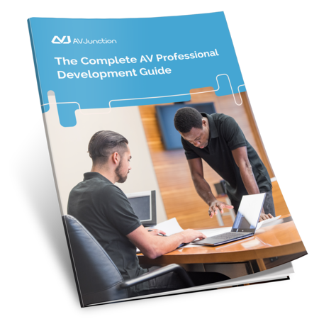 avjunction's tweet photo. One of the most satisfying parts of our day is speaking with people that are new to the AV industry and want to get involved!  Many ask us where to start?  Here is a helpful guide to professional development in the AV industry. 

https://t.co/CXYOjXFmpq https://t.co/7pzjRrgtsJ