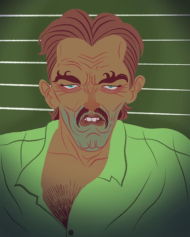 niami's tweet photo. Simmons. I wanted to simplify my style, rely more on nice flat contrasting colours and shapes. What do you guys think? Also took heavy inspiration from my crazy, untameable eyebrows. #illustration #art #artistoninstagram #artist #visdev #visualdevelopmen… https://t.co/nqCUp5OHHI https://t.co/PFHAMag9YM