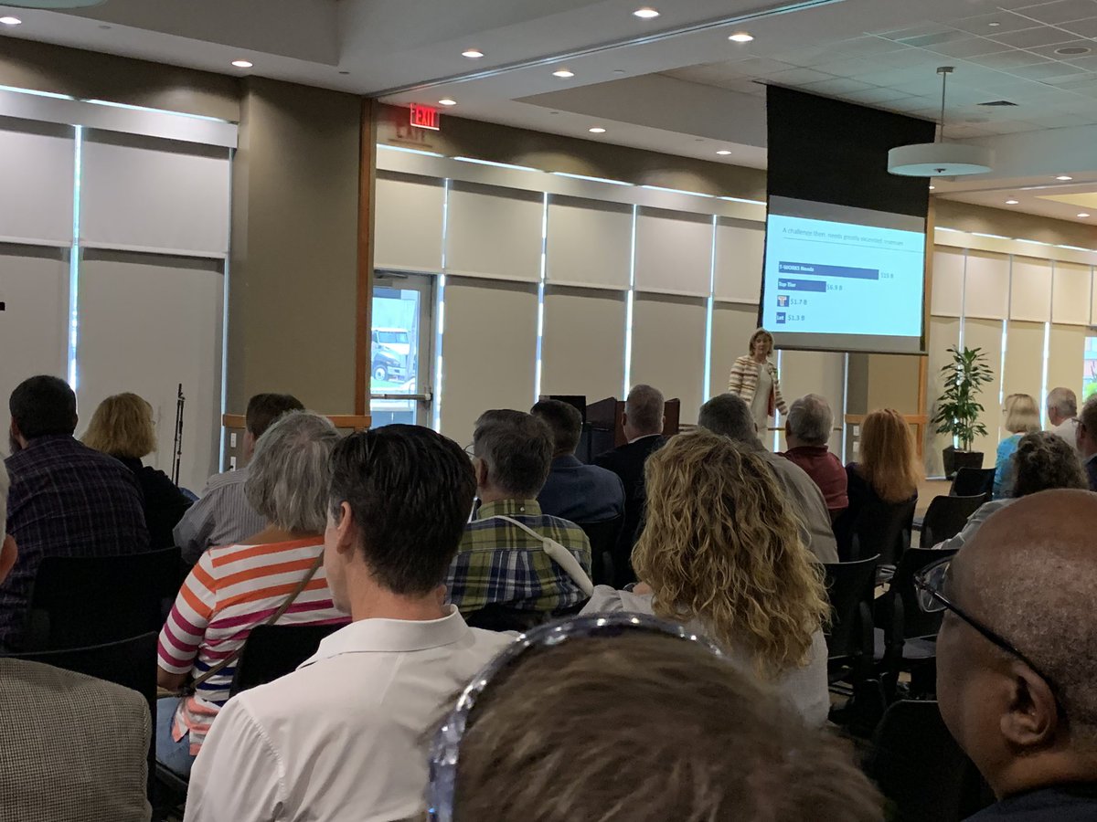 HeidiThummel's tweet photo. Local listening session hosted by @KDOTHQ today in @jocogov. Lots of needs to improve #infrastructure, and many smart advocates here to develop ideas. Let’s move #ForwardKansas #ksleg #GBAteam https://t.co/oOpgRxRCqV
